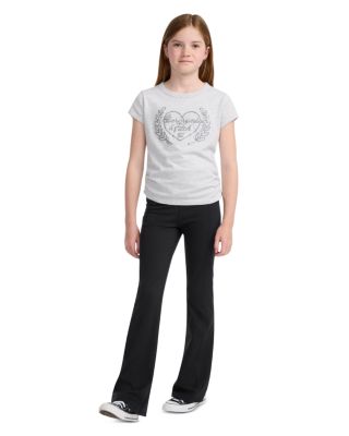Girls' YPB Flare Leggings - Little Kid, Big Kid