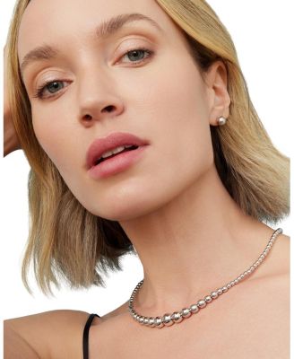  Sterling Silver Belle of the Ball Necklace, 18"