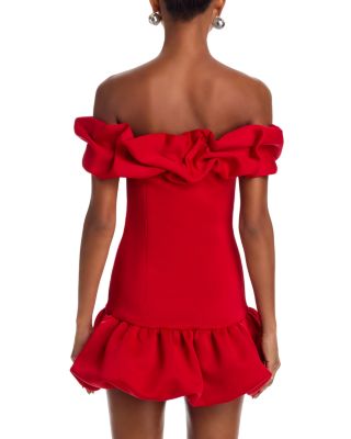 Azari Off-the-Shoulder Mini Dress