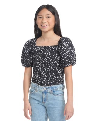 Girls' Emerson Puff Sleeved Top - Little Kid, Big Kid