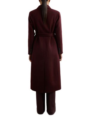 Brogan Wool-Blend Double Breasted Blindseam Coat