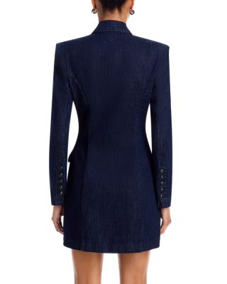 Kylan Double Breasted Denim Blazer Dress