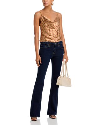 Calista Silk Horsebit Cowlneck Cami