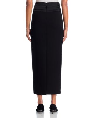 Honesty Cummerbund Maxi Skirt