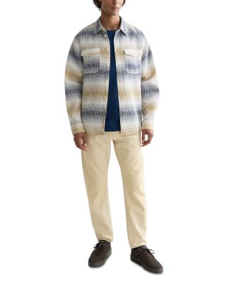 Textured Button Front Shirt