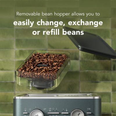 Semi Automatic Espresso Machine with Burr Grinder