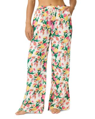 x PJ Salvage Floral Wide Leg Pants