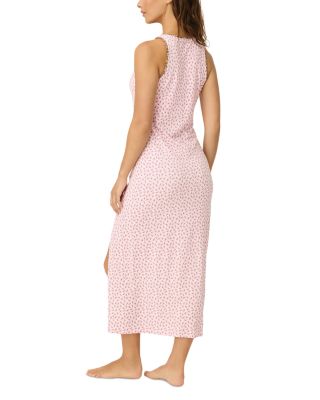 x PQ Swim Contrast Neck Floral Print Night Dress