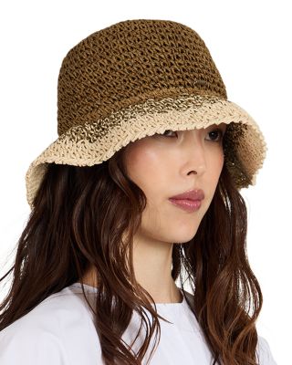 Ombr&eacute; Crochet Packable Bucket Hat