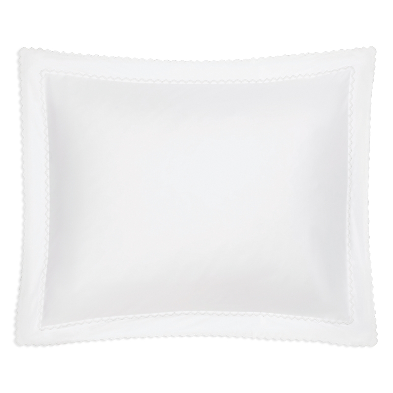 Matouk Axel Standard Sham In White