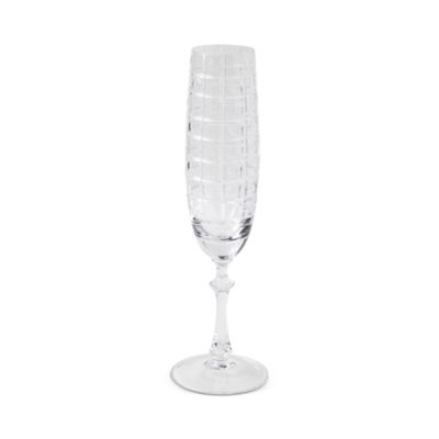 Champagne Glass Jacaranda Clear