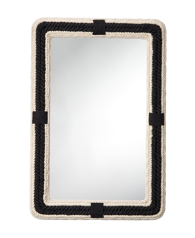 Jamie Young Contrast Rectangle Mirror In Black