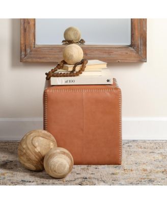 Malibu Wood Spheres, Set of 3