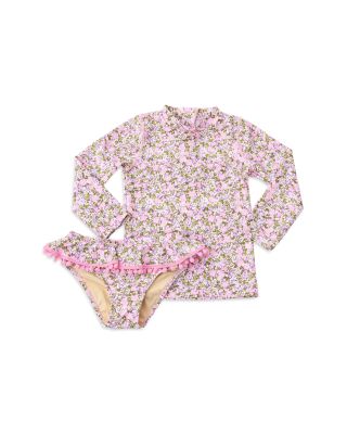 Girls' Blushing Blooms Two Piece Swimsuit - Little Kid
