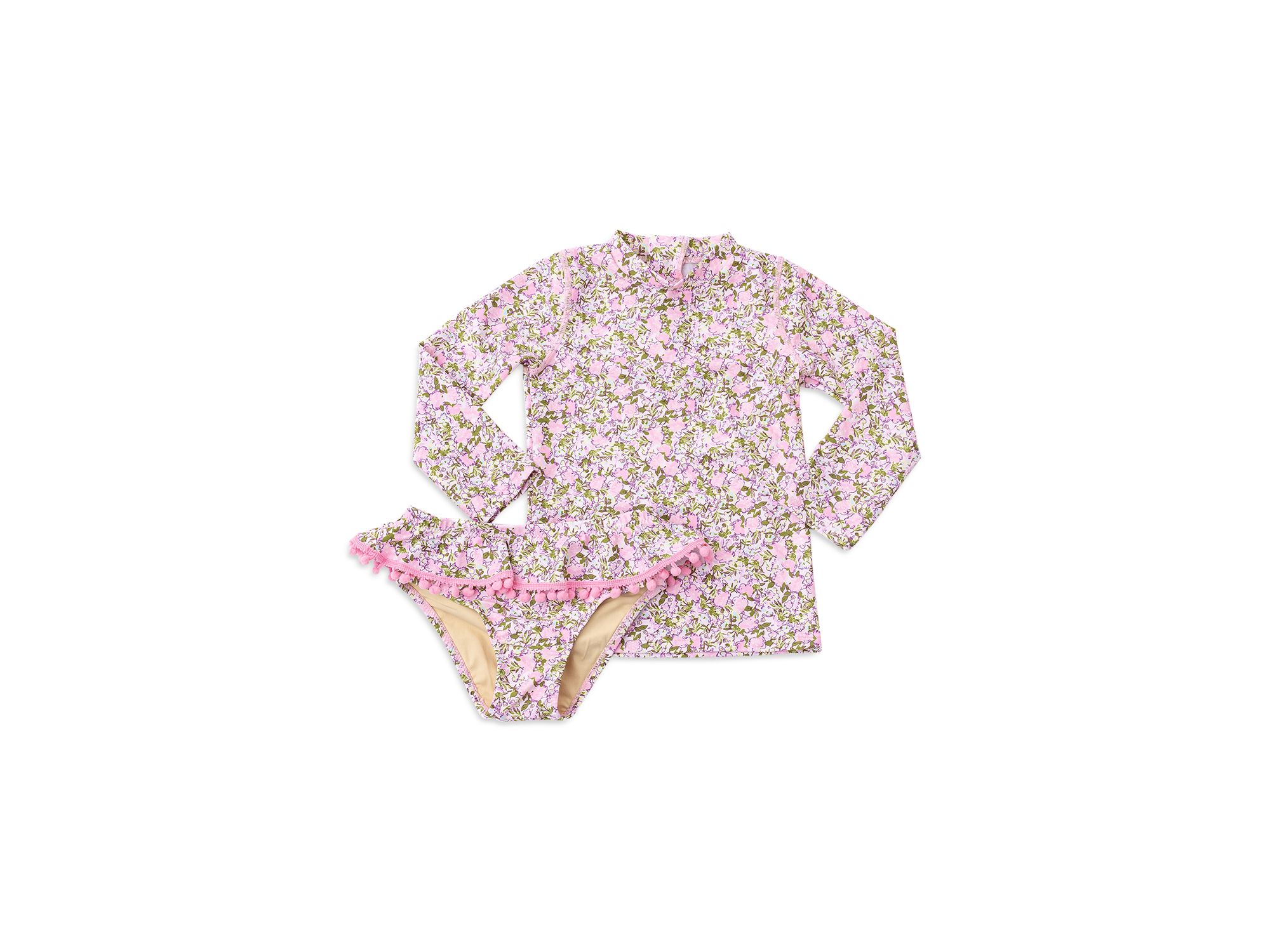 Girls' Blushing Blooms Two Piece Swimsuit - Little Kid - Image 1