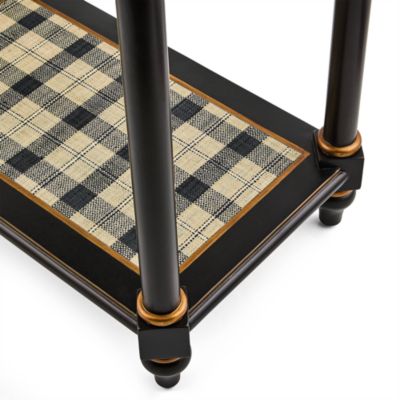 Mad for Plaid Accent Table