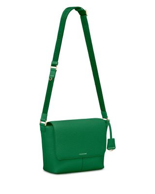 Medium Leather Flaire Messenger Bag