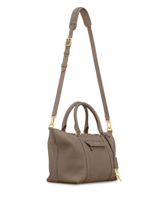 Small Leather Weekender Bag