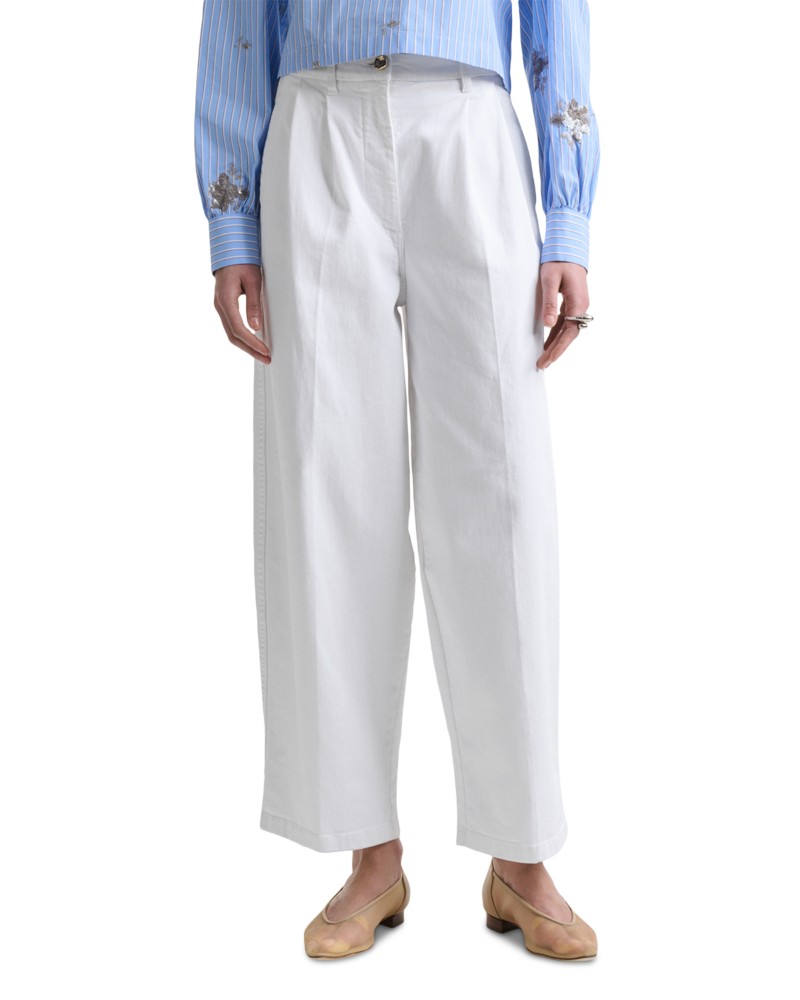 Altuzarra Dash Pants in Optic White