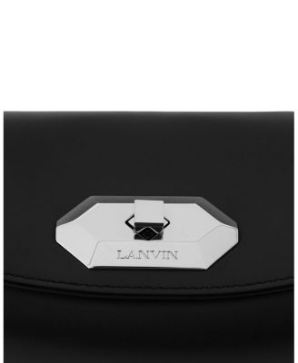  Compagnon Asymmetrical Leather Clutch Bag