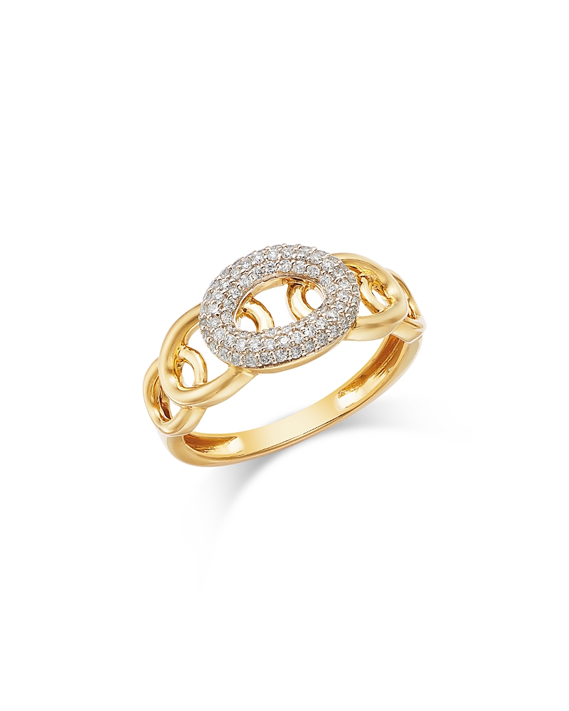 Bloomingdale's Fine Collection Diamond Ring in 14K Yellow Gold, 0.28 tcw
