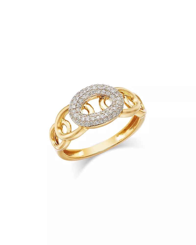Bloomingdale's Fine Collection Diamond Ring in 14K Yellow Gold, 0.28 tcw