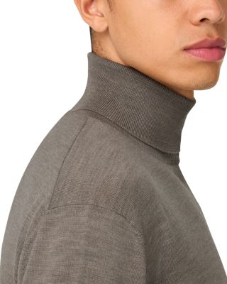 Extra Fine Merino Wool Turtleneck Sweater 
