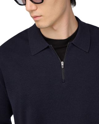 Superfine Merino Wool Knitted Polo Shirt 