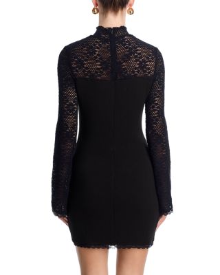 Long Sleeve Knit Mini Dress - Exclusive