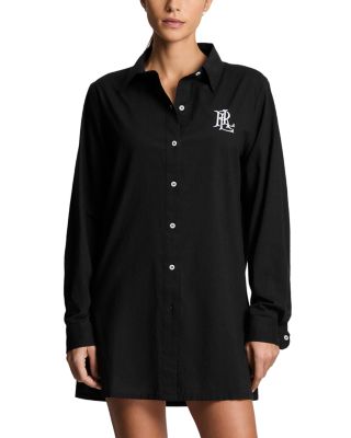 Embroidered Cover-Up Shirt
