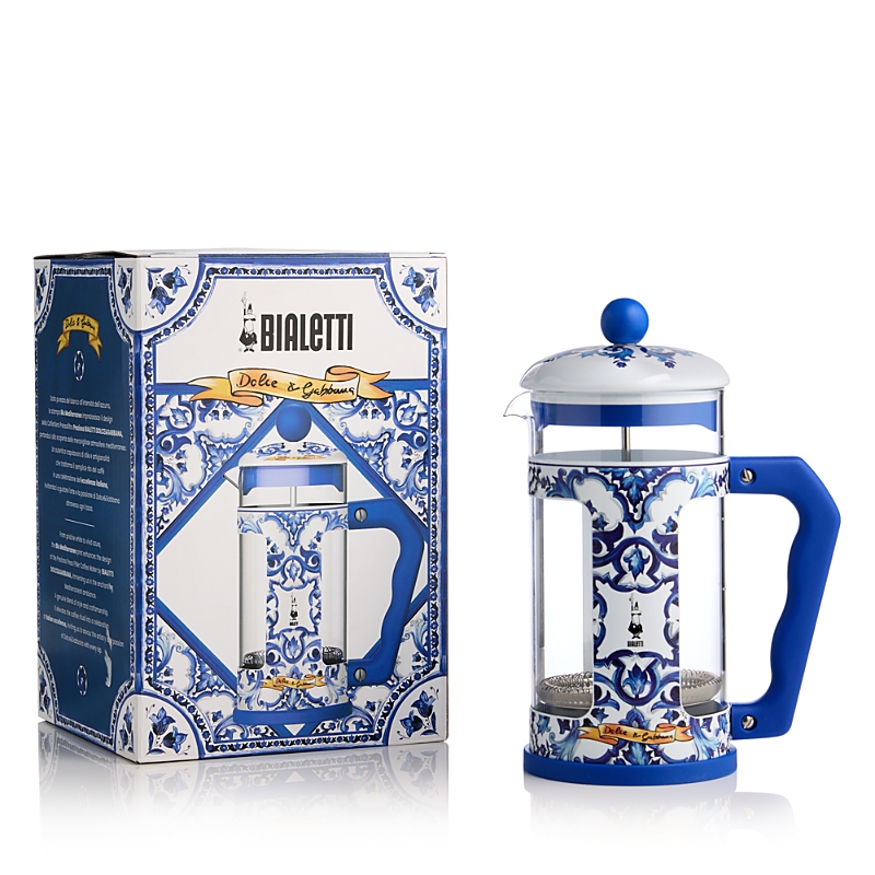 Bialetti Coffeepress Carretto, 1 Liter In Blue