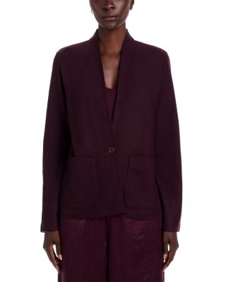 Wool High Collar Jacket