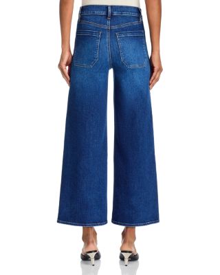 Le Pixie High Rise Ankle Slim Palazzo Jeans in Savior