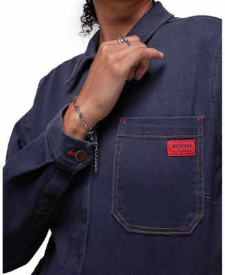 The Essential Denim Long Sleeve High Waisted Coverall