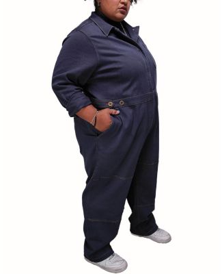 The Essential Denim Long Sleeve High Waisted Coverall