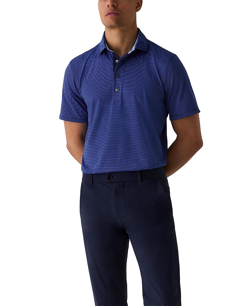 Greyson Clothiers Saranac Polo In Blue