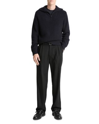 Heirloom Shaker Quarter Zip Sweater