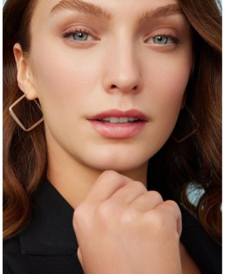  Sterling Silver Quad Midi Hoops