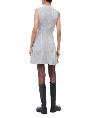 Charade Cable Knit Sweater Dress