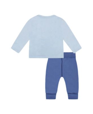  Boys' Organic Cotton Jersey Two Piece Top and Pant Set - Baby
