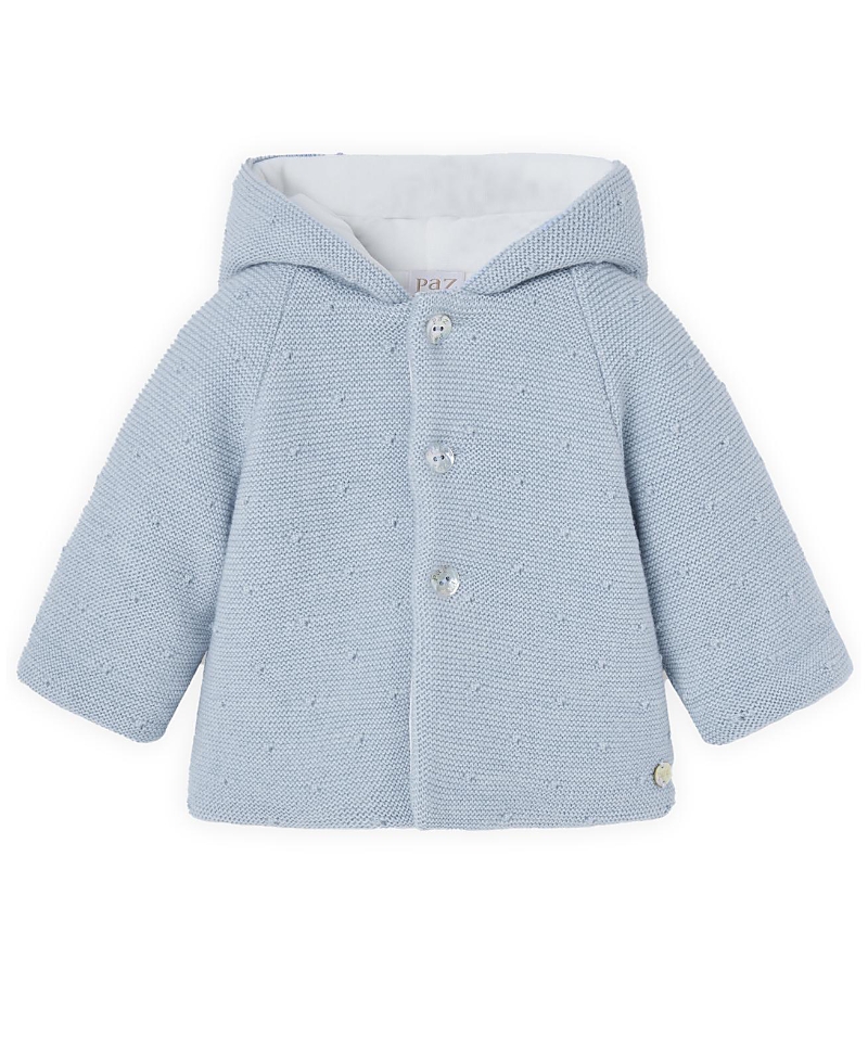 Paz Rodriguez Unisex Erizos Coat - Baby In Blue