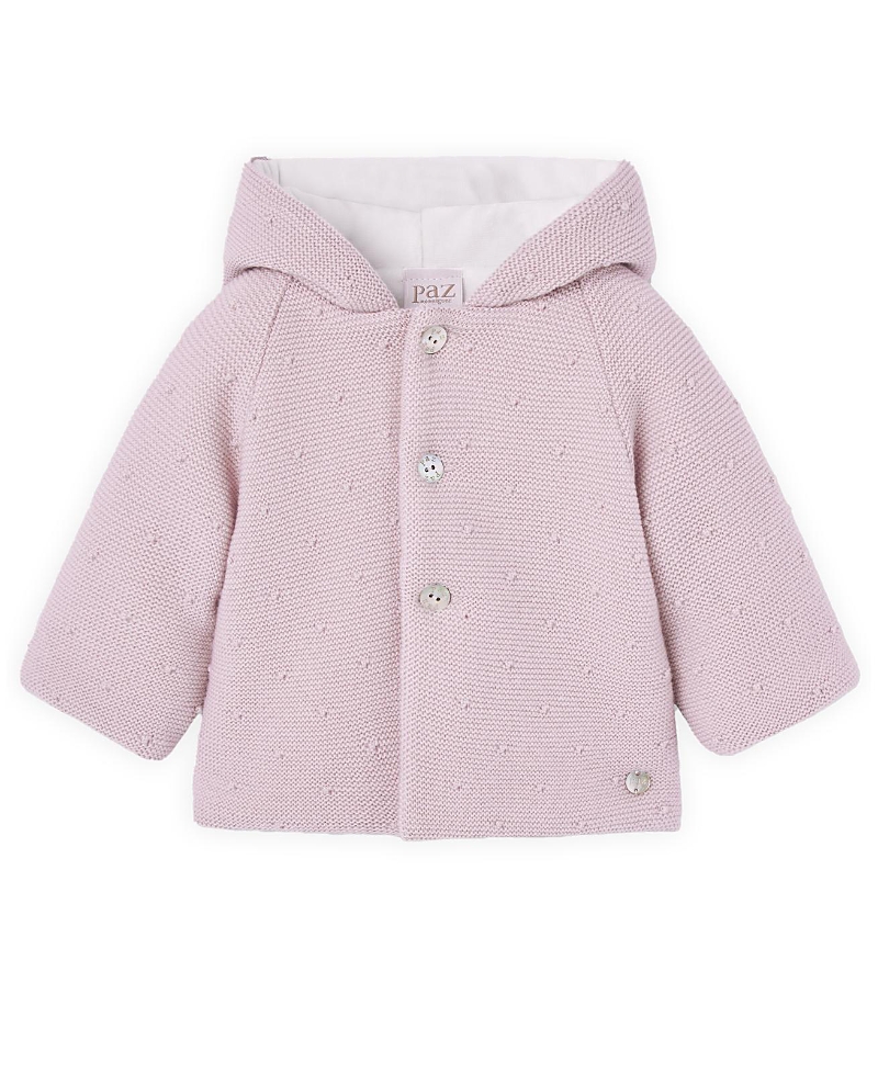 Paz Rodriguez Unisex Erizos Coat - Baby In Purple