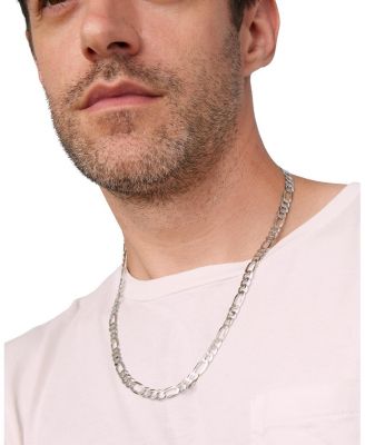 Sterling Silver Founders Figaro Chain