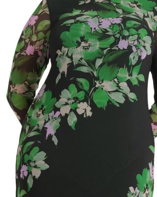 Fiora Long Sleeve Mesh Dress