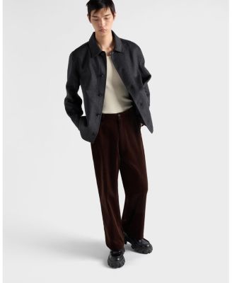 Men's Monolith Brushed Leather Loafers