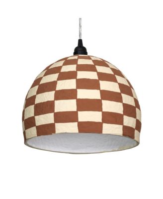 Taurus Cotton Mache Pendant Lamp