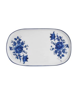 Cottage China Serving Tray