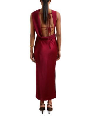 Alula Back Detail Midi Dress