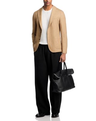 Hanry Melange Jersey Slim Fit Unstructured Sport Coat