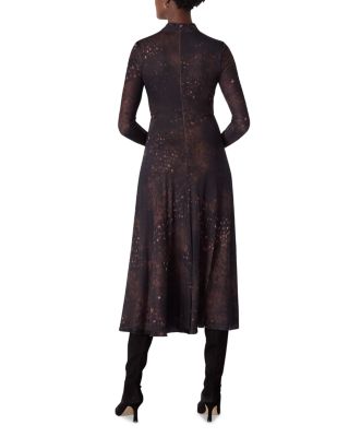 Spotted Animal Mesh Dress 